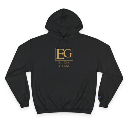 Elixir Glam Champion Hoodie - White, Stylish & Cozy Fashion for Everyday Wear