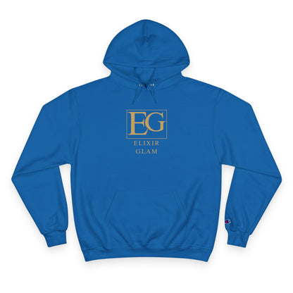 Elixir Glam Champion Hoodie - White, Stylish & Cozy Fashion for Everyday Wear