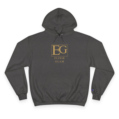 Elixir Glam Champion Hoodie - White, Stylish & Cozy Fashion for Everyday Wear