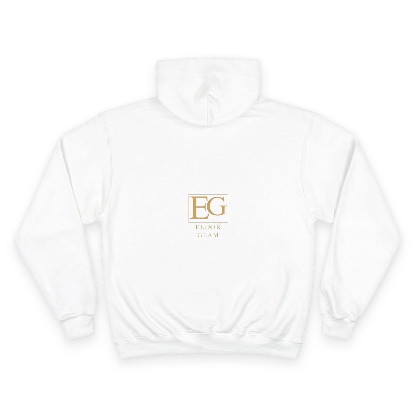 Elixir Glam Champion Hoodie - White, Stylish & Cozy Fashion for Everyday Wear