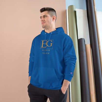 Elixir Glam Champion Hoodie - White, Stylish & Cozy Fashion for Everyday Wear