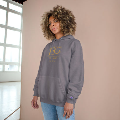 Elixir Glam Champion Hoodie - White, Stylish & Cozy Fashion for Everyday Wear