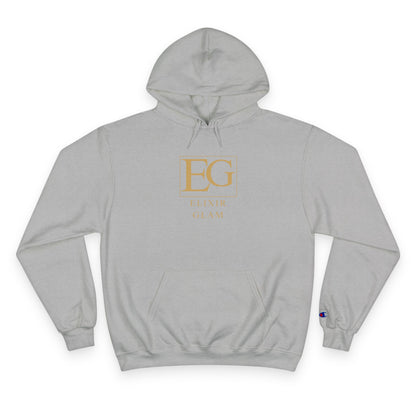 Elixir Glam Champion Hoodie - White, Stylish & Cozy Fashion for Everyday Wear