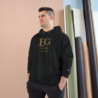 Elixir Glam Champion Hoodie - White, Stylish & Cozy Fashion for Everyday Wear