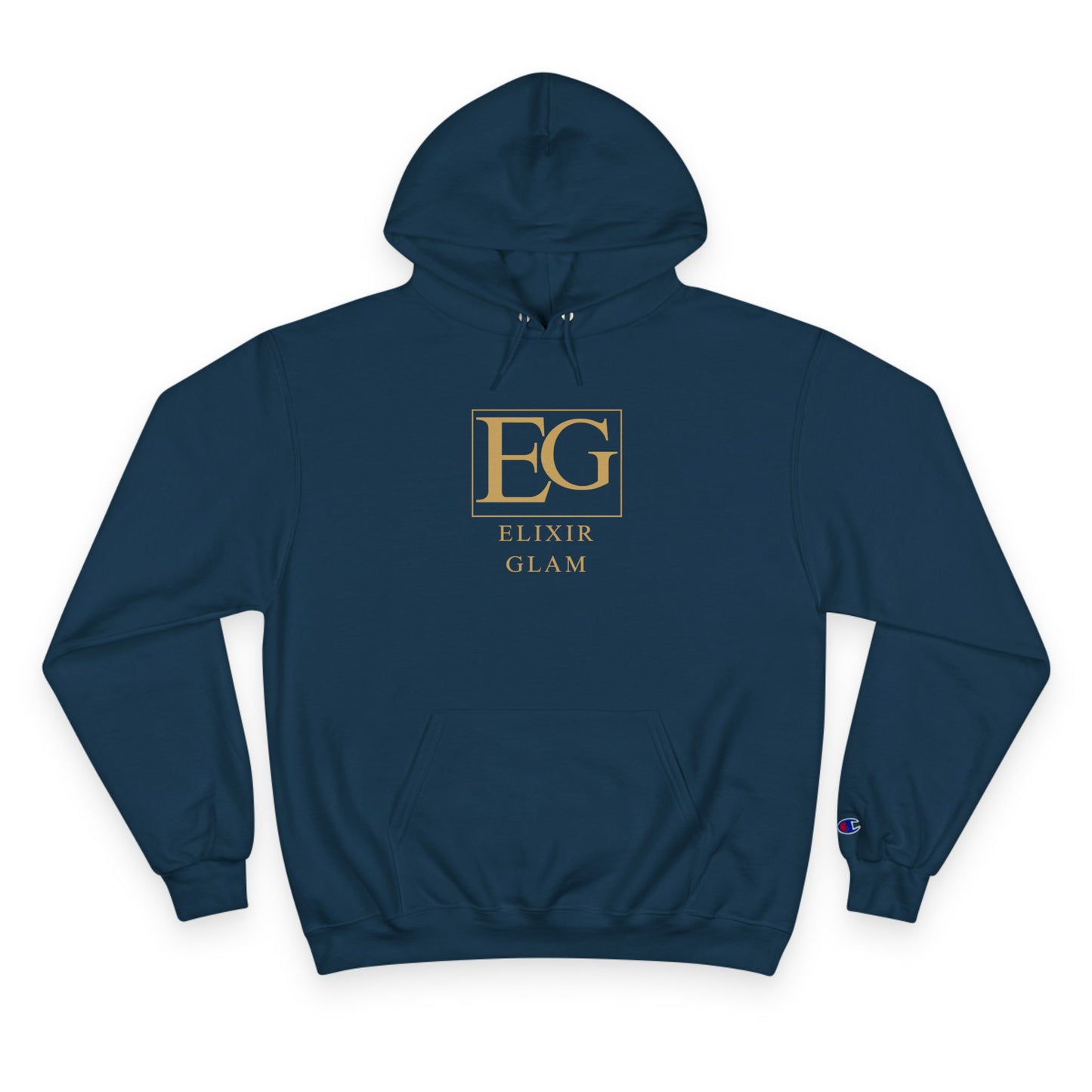 Elixir Glam Champion Hoodie - White, Stylish & Cozy Fashion for Everyday Wear