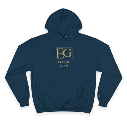 Elixir Glam Champion Hoodie - White, Stylish & Cozy Fashion for Everyday Wear